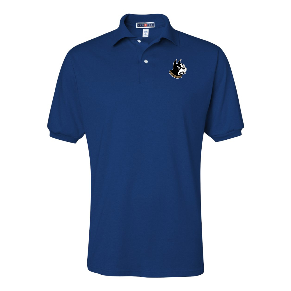 Men's Wofford Terriers JERZEES  SpotShield polo